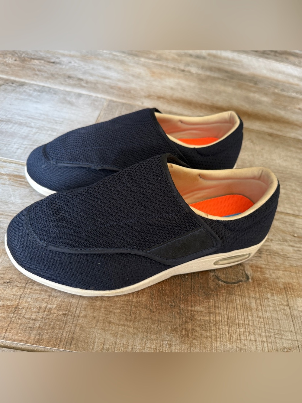Youyun Blue and Coral Diabetic Shoes- Women’s Size 10